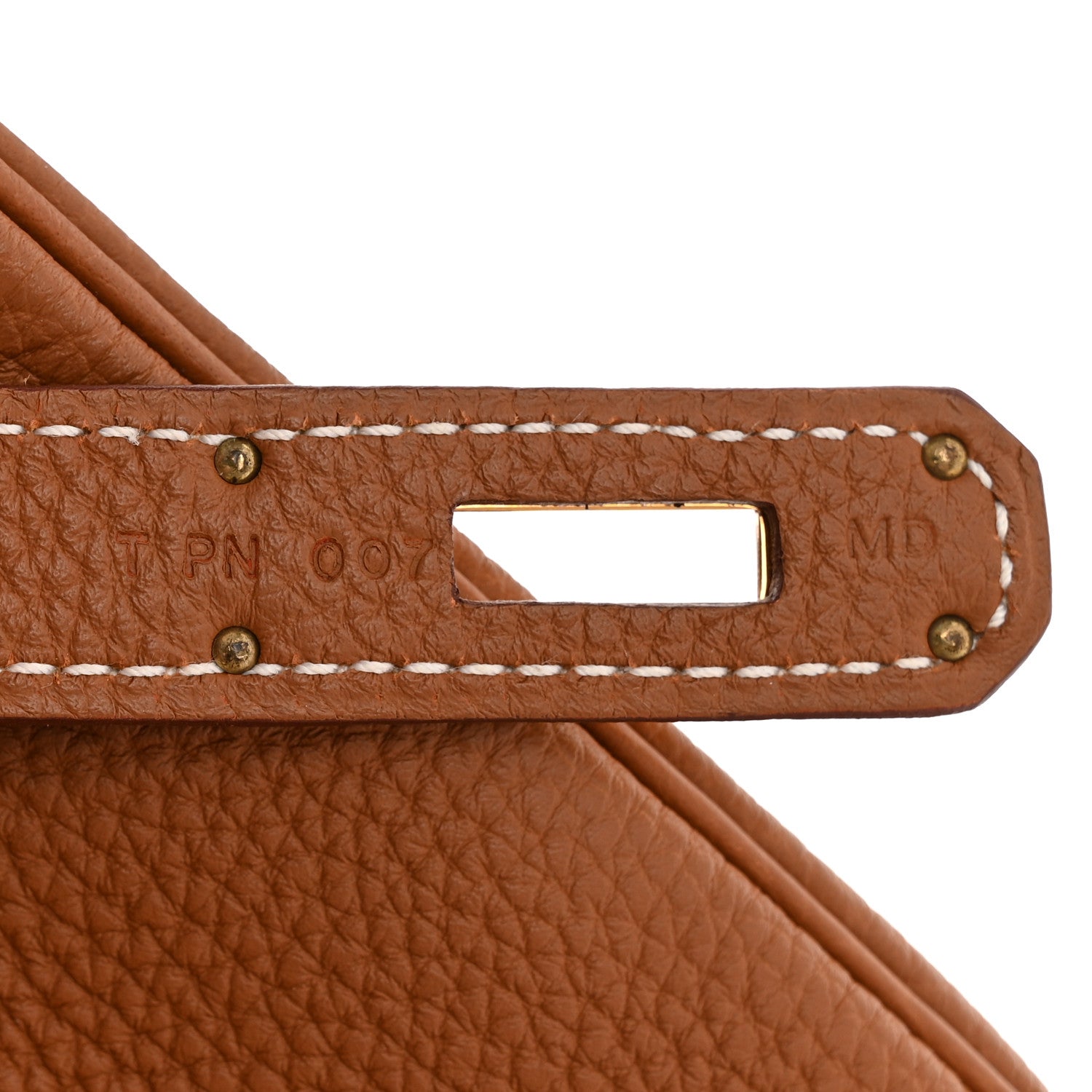 Hermes Togo Kelly Retourne 32 Gold 7 of 12