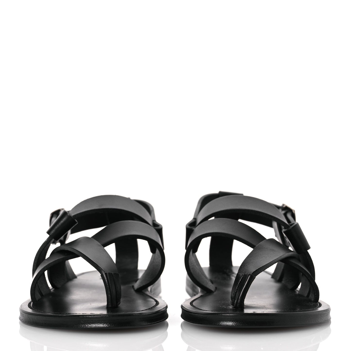 Calfskin Pepe 05 Sandals 37 Black