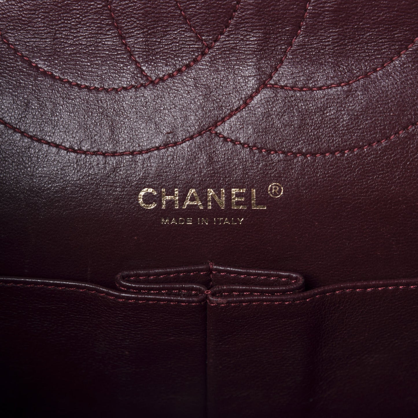 Aged Calfskin Quilted 2.55 Reissue 227 Flap Black