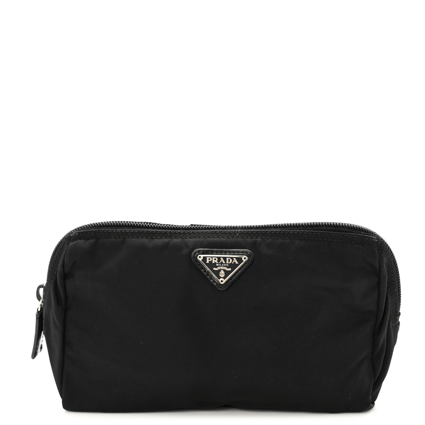 Nylon Vela Cosmetic Pouch Black