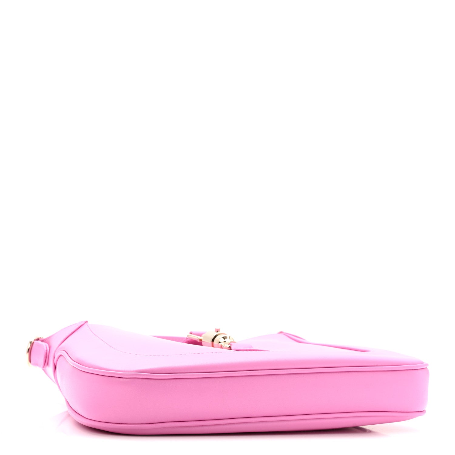 Gucci Ancora Calfskin Web Medium Jackie 1961 Hobo Pink 4 of 14