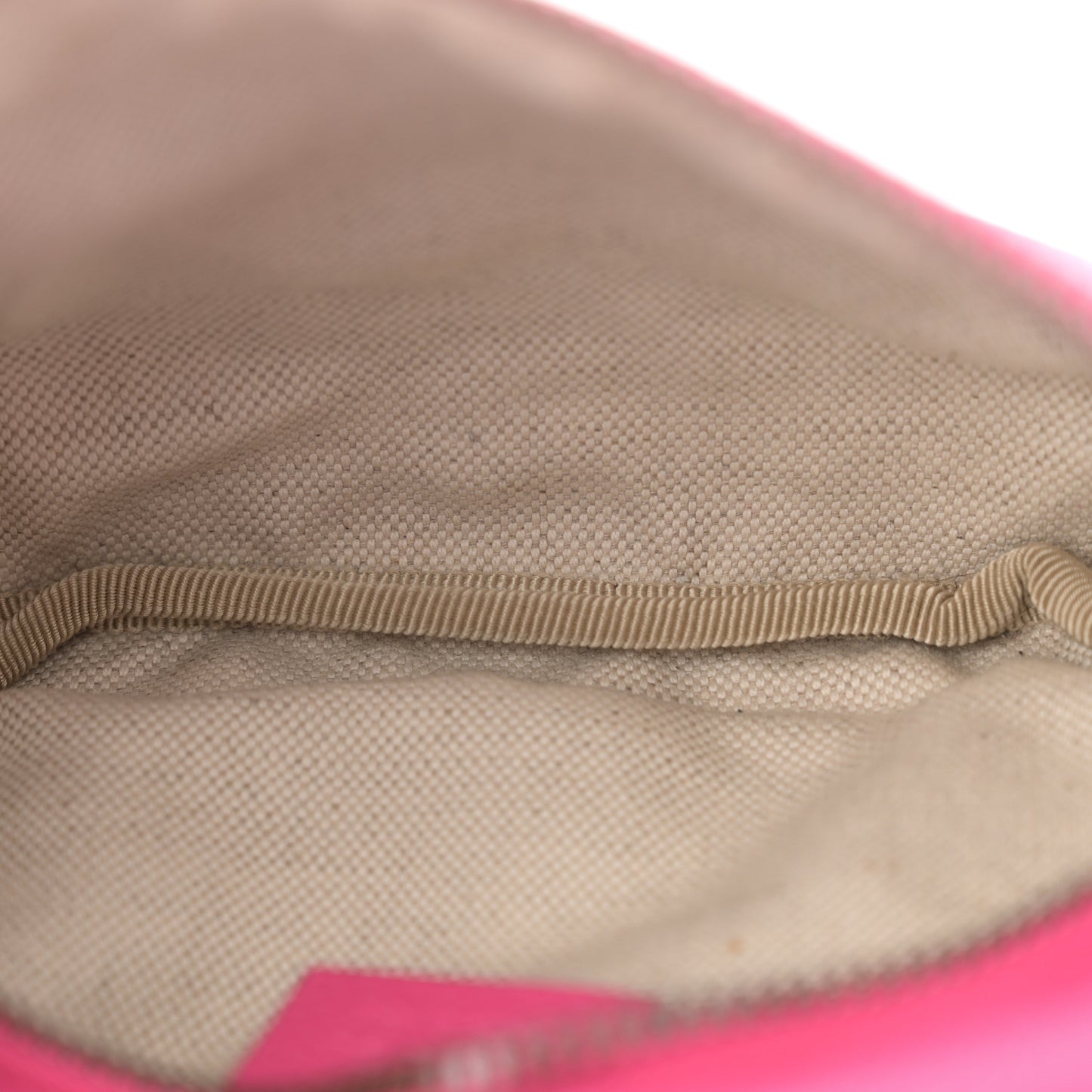 Grained Calfskin Small Logo Belt Bag Box Pink Green