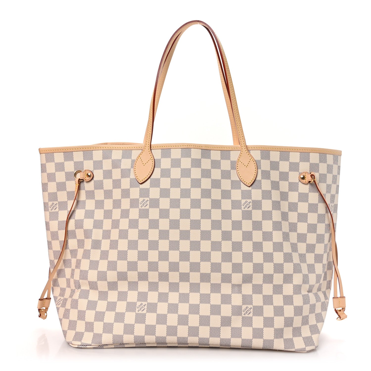 Louis Vuitton Damier Azur Neo Neverfull GM Rose Ballerine 1 of 11