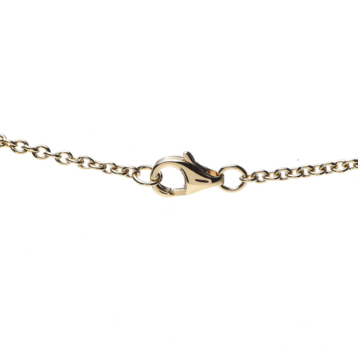 18K Yellow Gold Interlocking LOVE Necklace