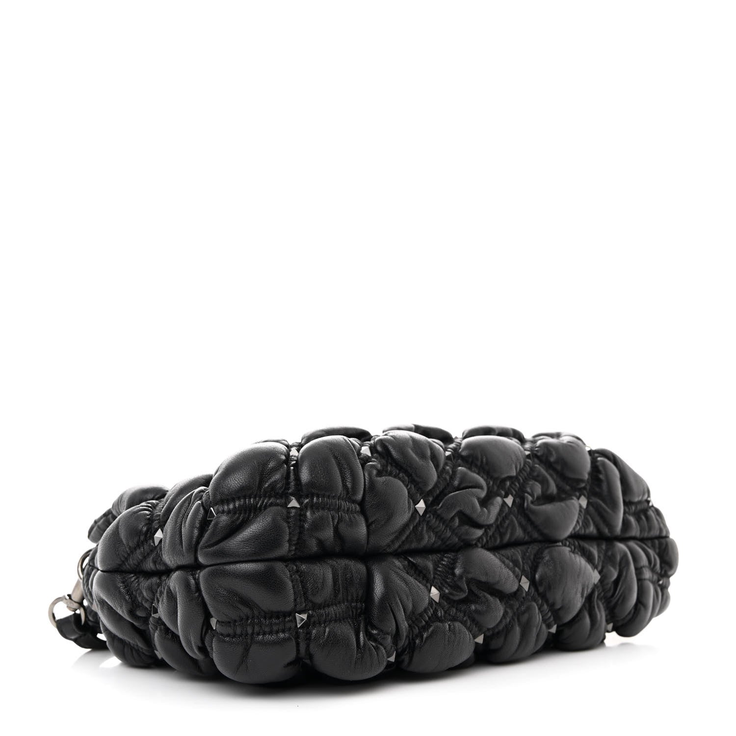 Valentino Garavani Nappa Spikeme Clutch Black 4 of 9