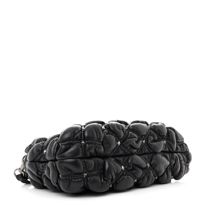Valentino Garavani Nappa Spikeme Clutch Black 4 of 9