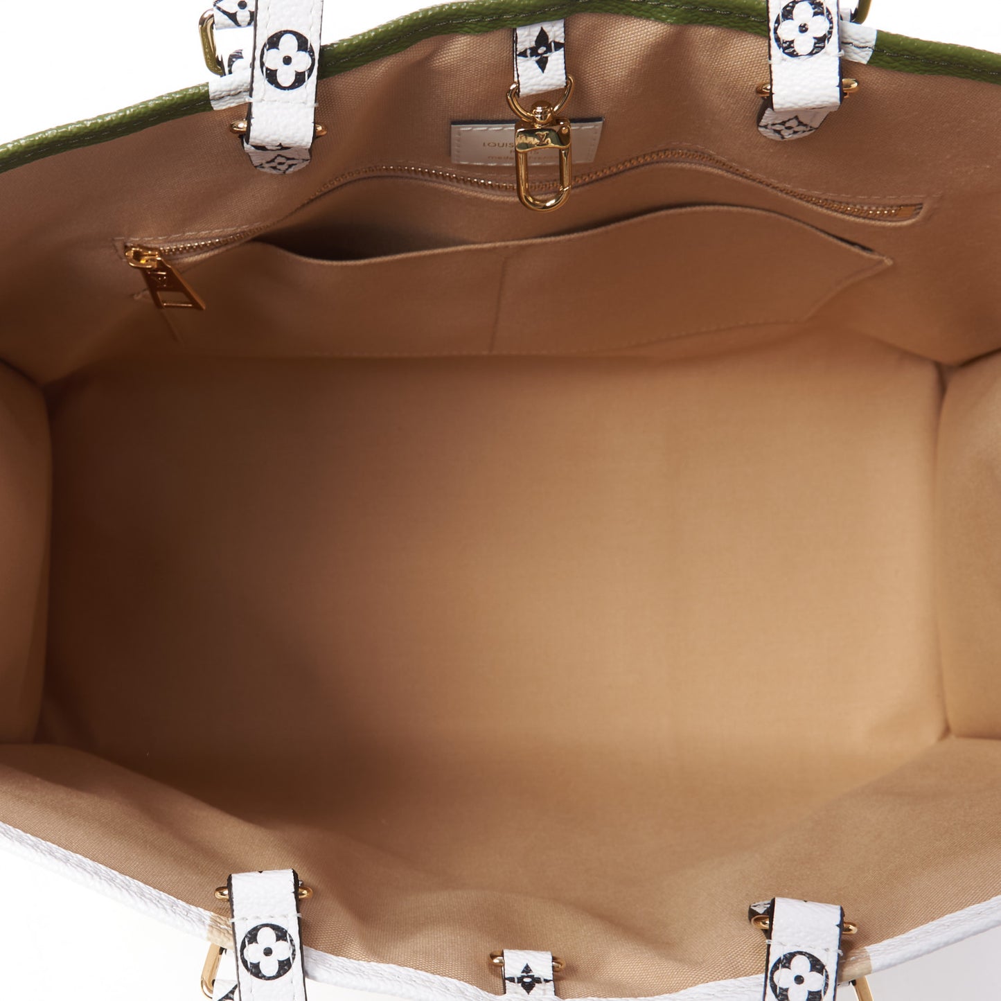 Monogram Giant Onthego GM Kaki Beige