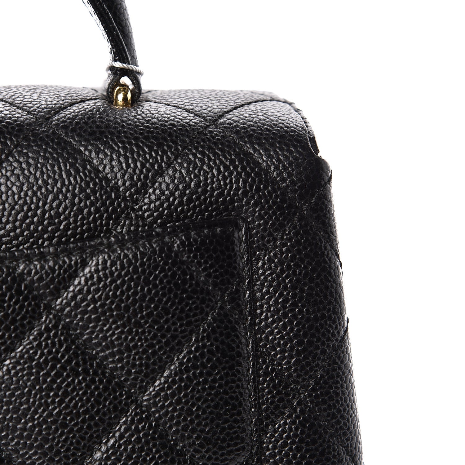 Chanel Caviar Quilted Jumbo Kelly Flap Black 20 of 20