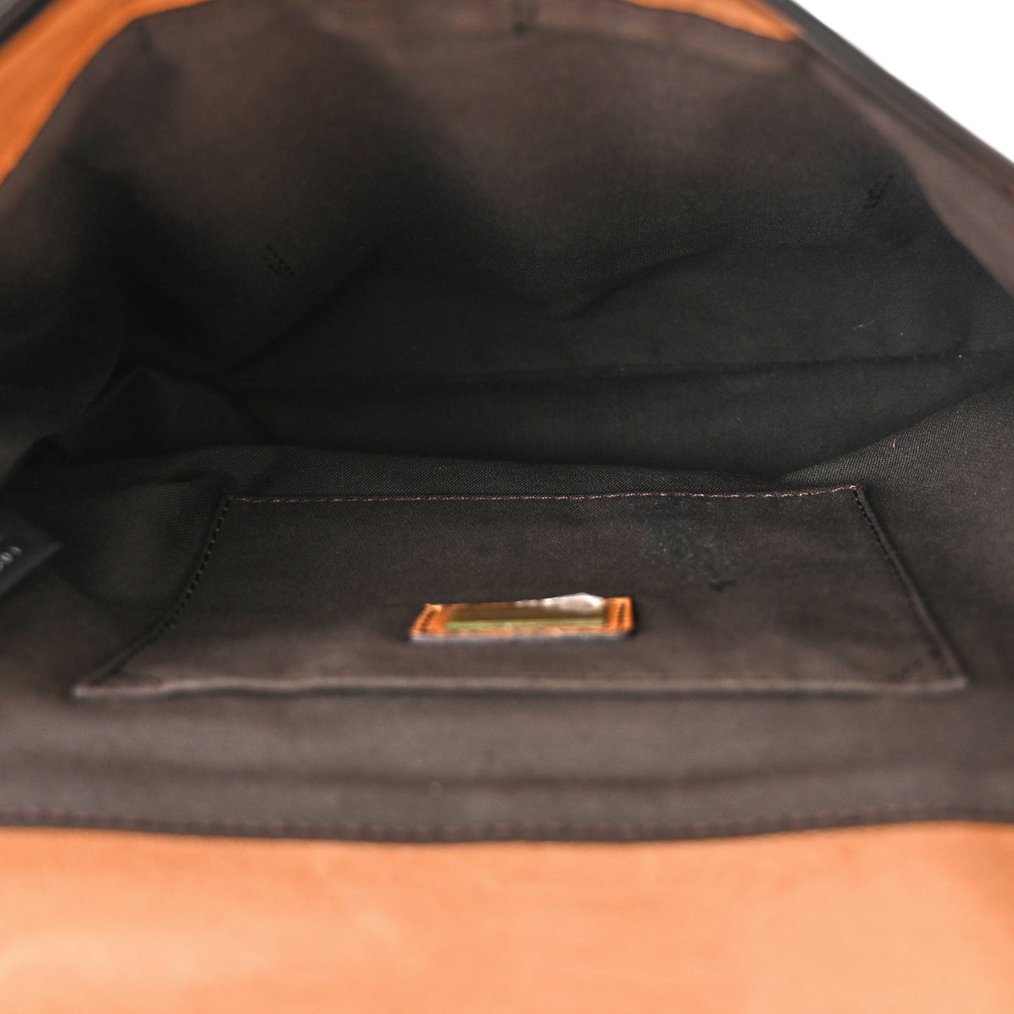 Nappa Patent B Bag Osso Black