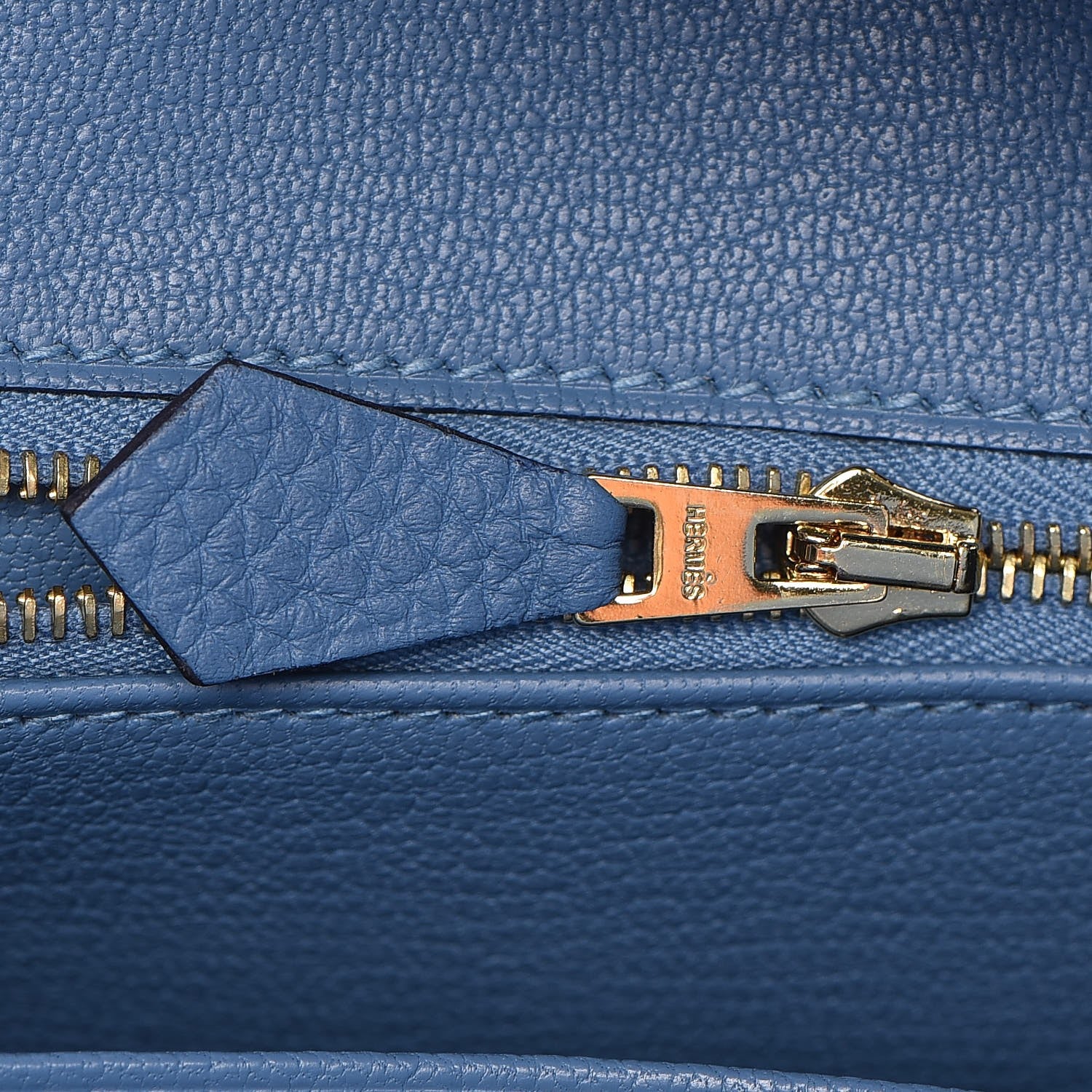 Hermes Togo Birkin 25 Azur 31 of 33