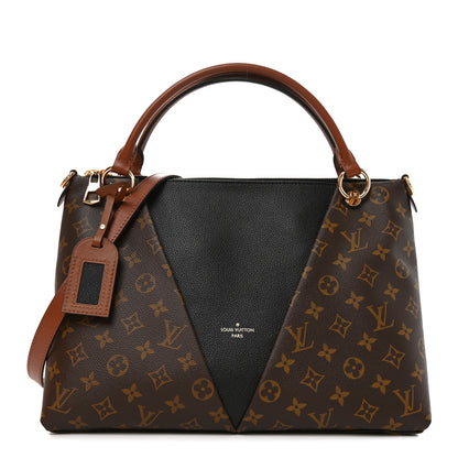 Louis Vuitton Monogram V Tote MM Black 1 of 10