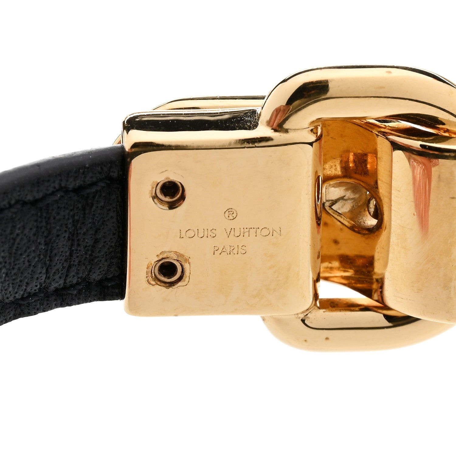 Louis Vuitton Monogram Fasten Your LV Bracelet 19 4 of 5