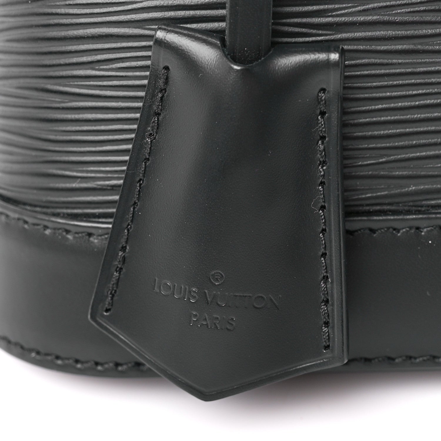 Louis Vuitton Epi Alma BB Black 6 of 12