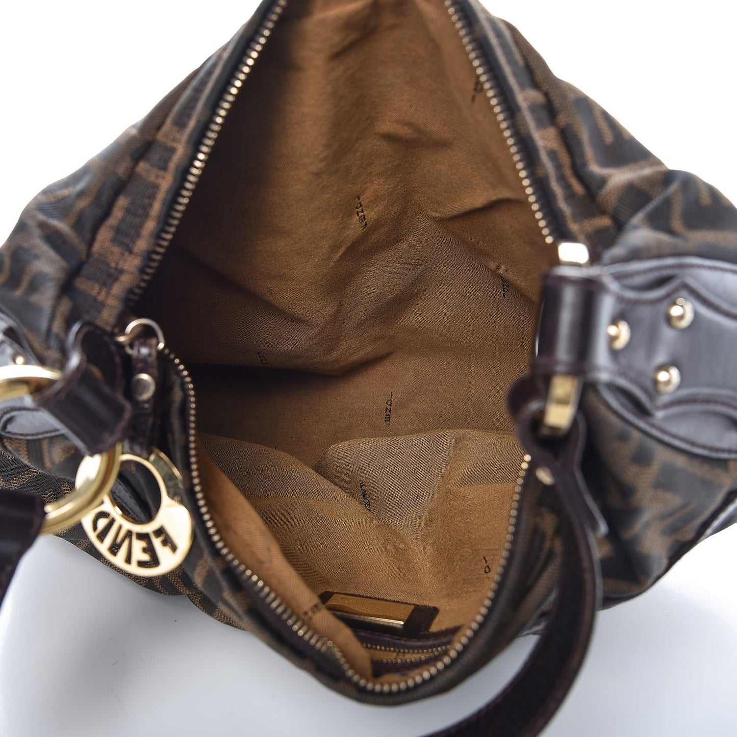 Zucca Cuoio Lucido Chef Hobo Tobacco Moro