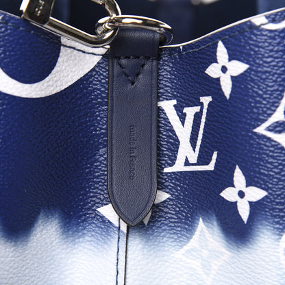 Louis Vuitton Monogram Escale Neonoe MM Blue 8 of 10
