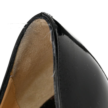 Christian Louboutin Patent Iriza 100 Pumps 37 Black 8 of 9