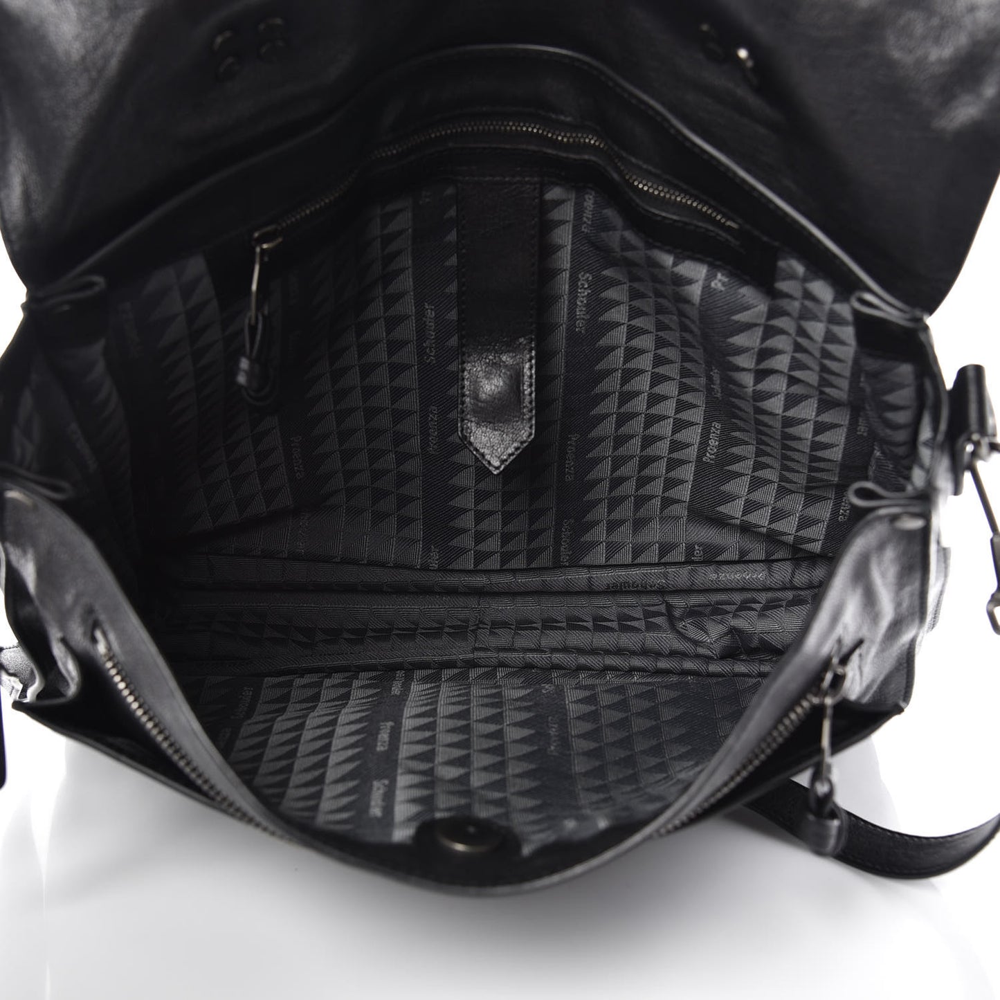 Lambskin PS1 Large Satchel Black