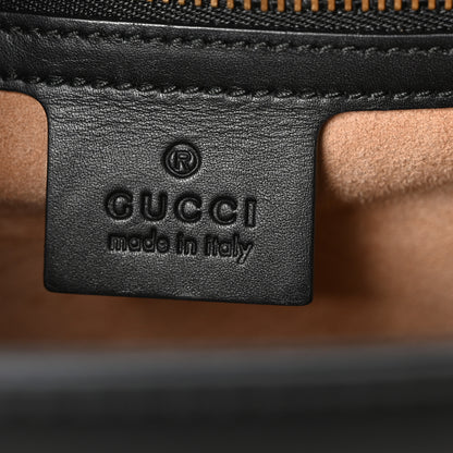 Gucci Calfskin Small Sylvie Shoulder Bag Black 6 of 10