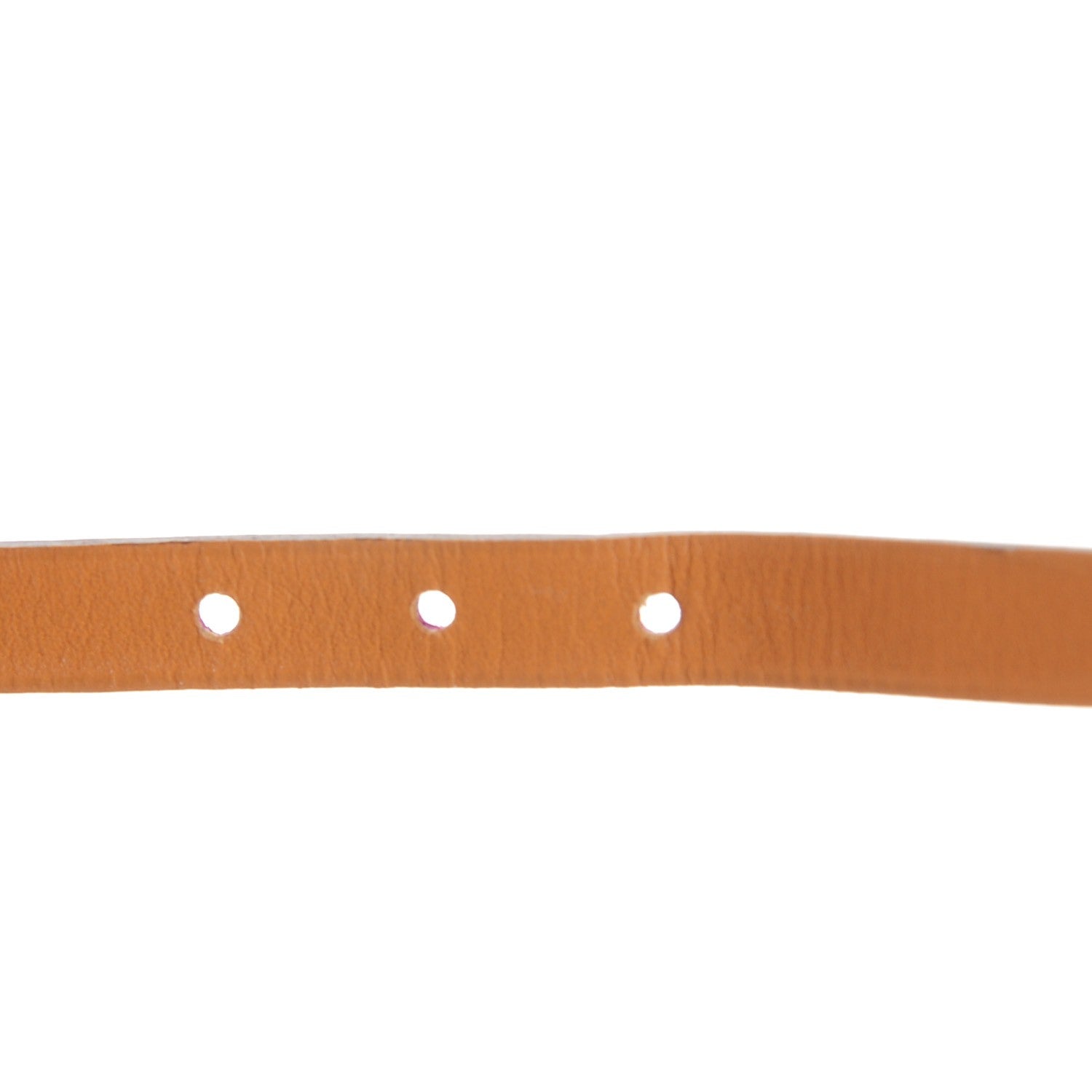 Hermes Tadelakt Hapi 3 MM Triple Tour Wrap Bracelet M Violet 6 of 7