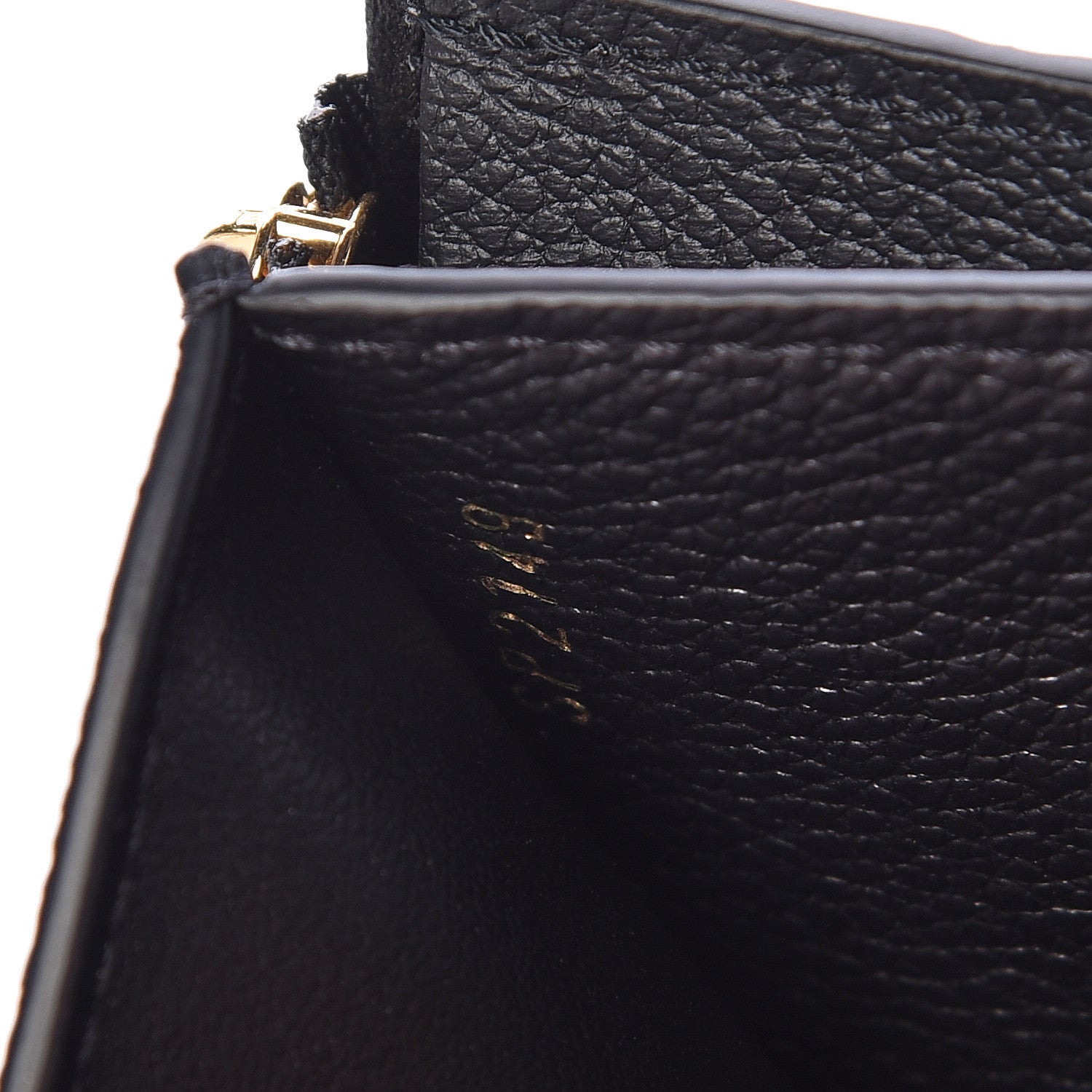 Louis Vuitton Empreinte Zoe Wallet Black 7 of 8