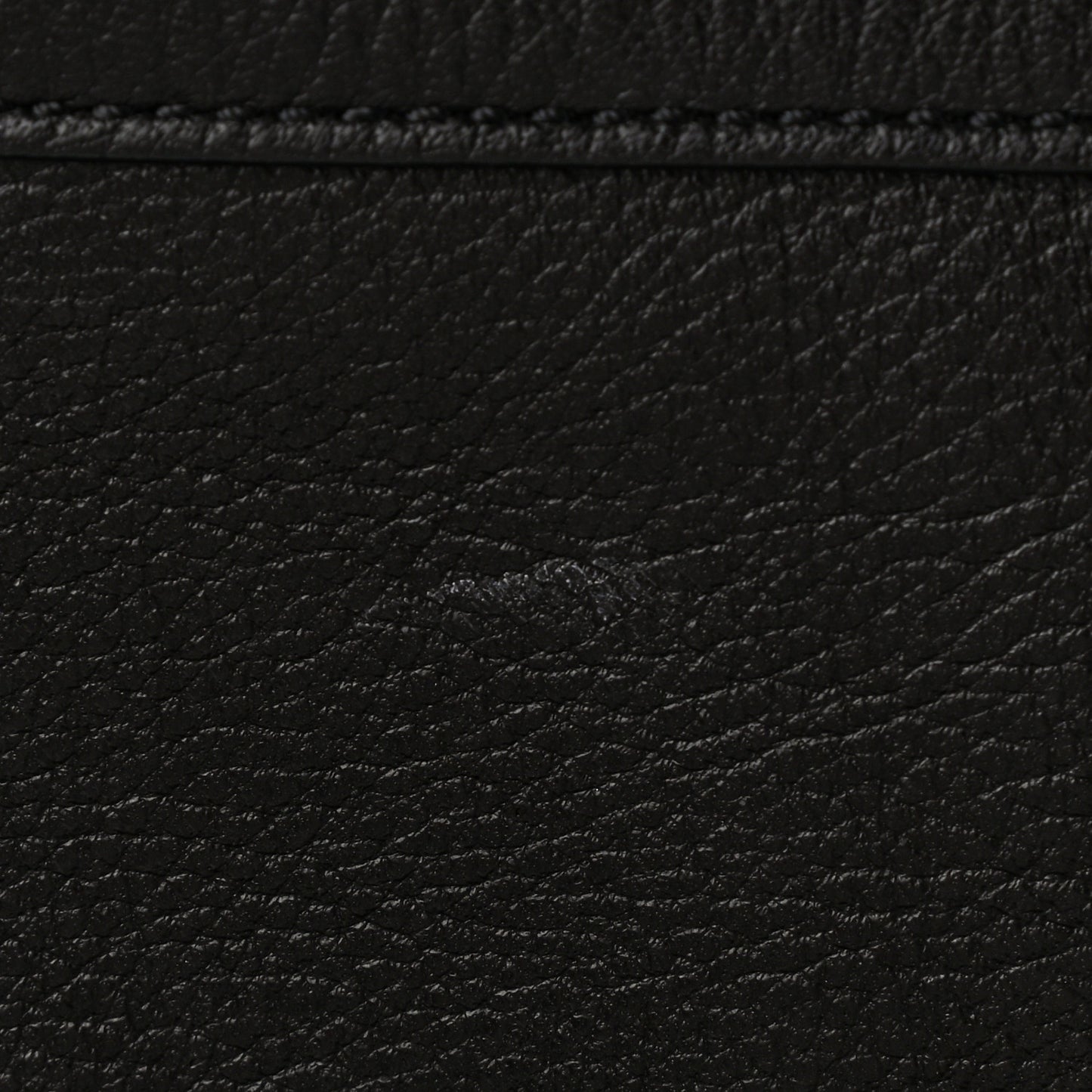 Pebbled Calfskin Small Pandora Pure Flap Bag Black