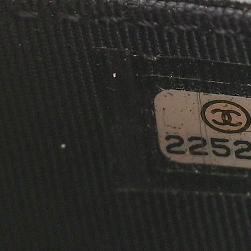 Chanel Caviar Quilted Flap Card Holder Wallet Black 7 of 9