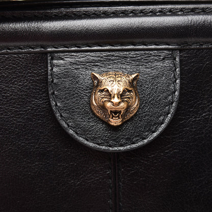 Gucci Calfskin XL Re(Belle) Top Handle Bag Black 7 of 10