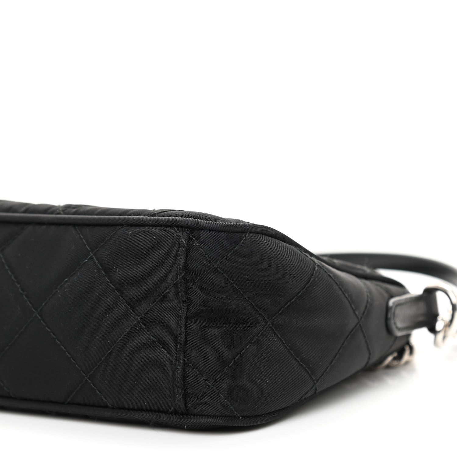 Prada Nylon Tessuto Impuntu Quilted Crossbody Bag Black 8 of 10