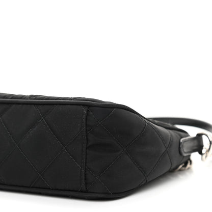 Prada Nylon Tessuto Impuntu Quilted Crossbody Bag Black 8 of 10