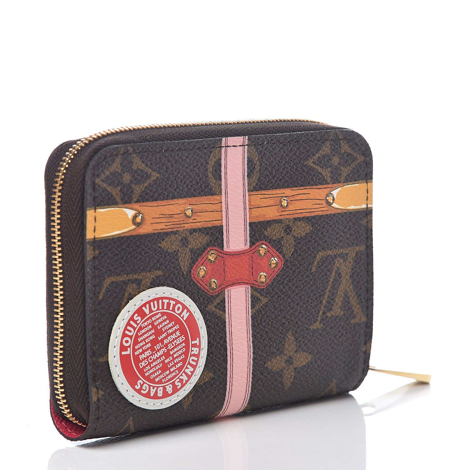 Louis Vuitton Monogram Summer Trunks Zippy Coin Purse 2 of 6