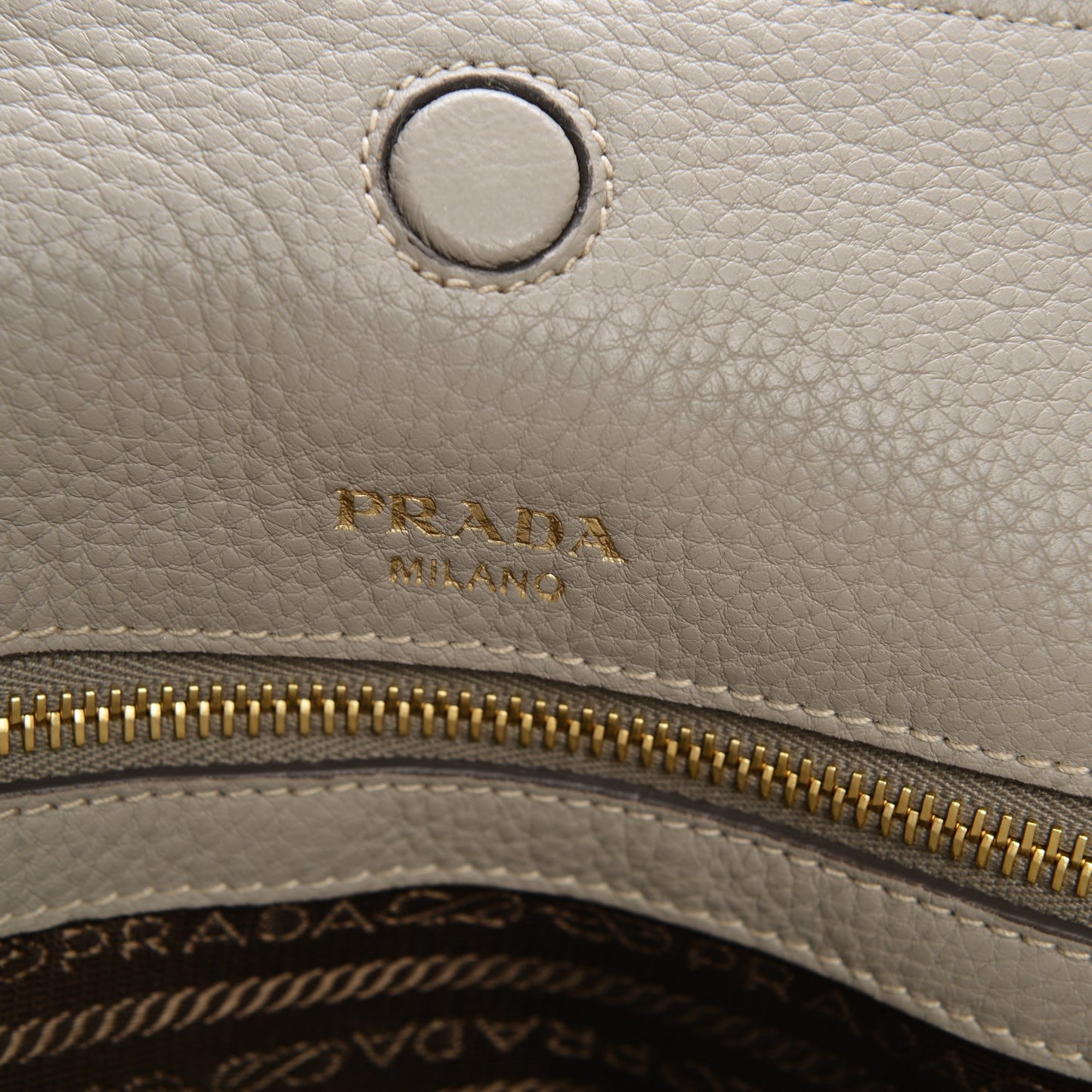 Vitello Daino Shopping Tote Pomice