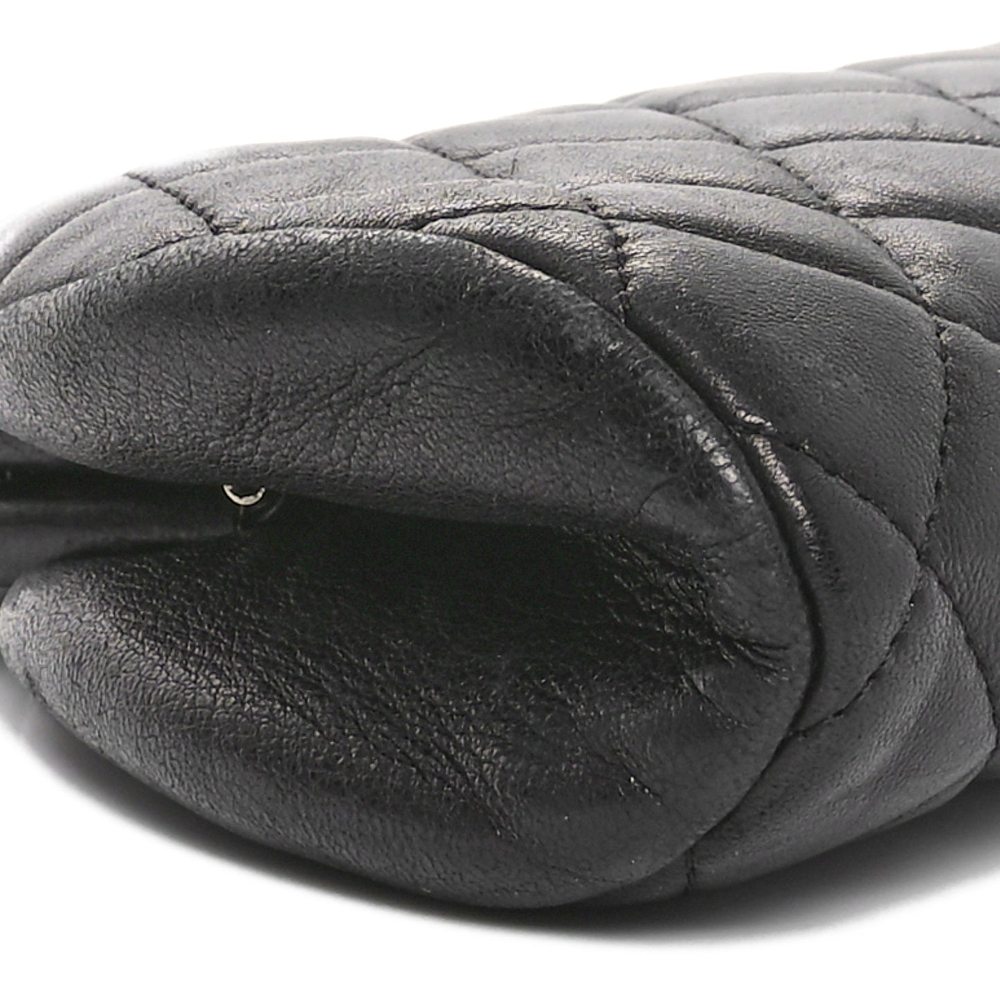 Lambskin Quilted Timeless Clutch Black