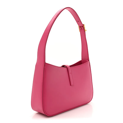 Saint Laurent Smooth Calfskin Le 5 A 7 Hobo Bubblegum 3 of 10