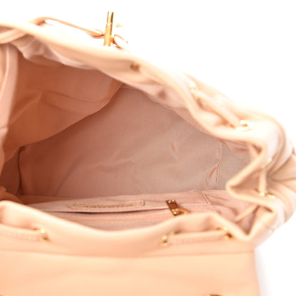 Chanel Lambskin Quilted Small Urban Spirit Backpack Beige 4 of 9