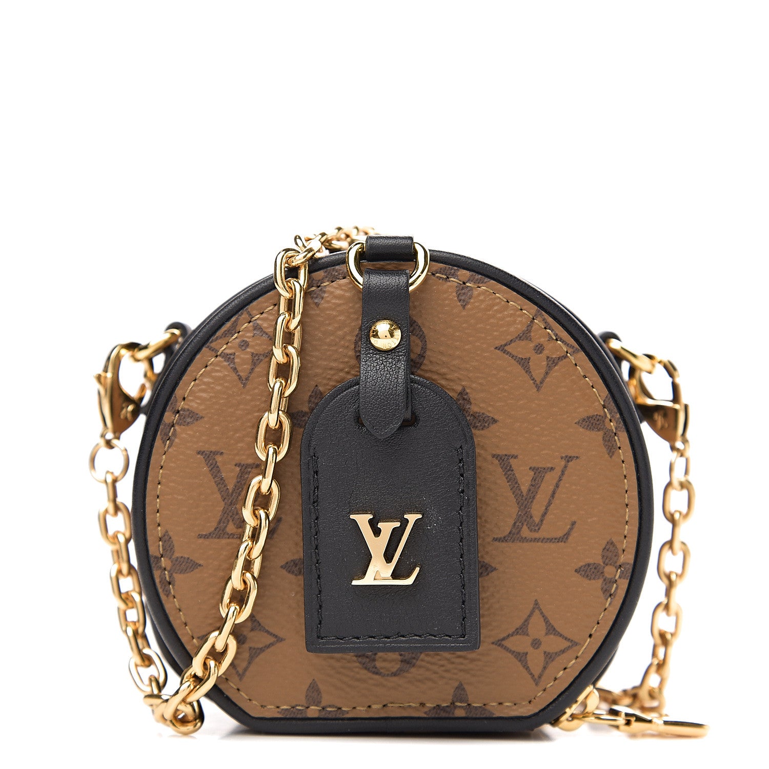 Louis Vuitton Reverse Monogram Boite Chapeau Necklace 1 of 5