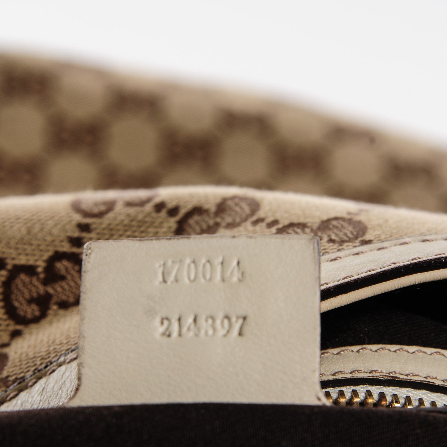 Gucci Monogram Large Wave Hobo Off White 6 of 7