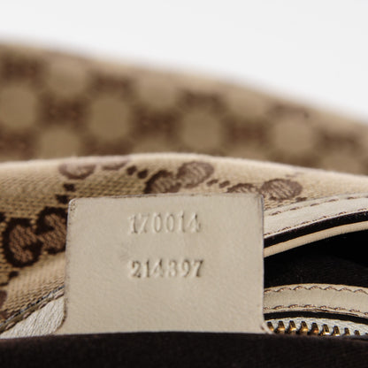 Gucci Monogram Large Wave Hobo Off White 6 of 7