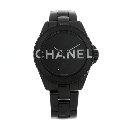 Chanel Stainless Steel Ceramic 38mm J12 Wanted de Chanel Automatic Watch Black 1 of 5