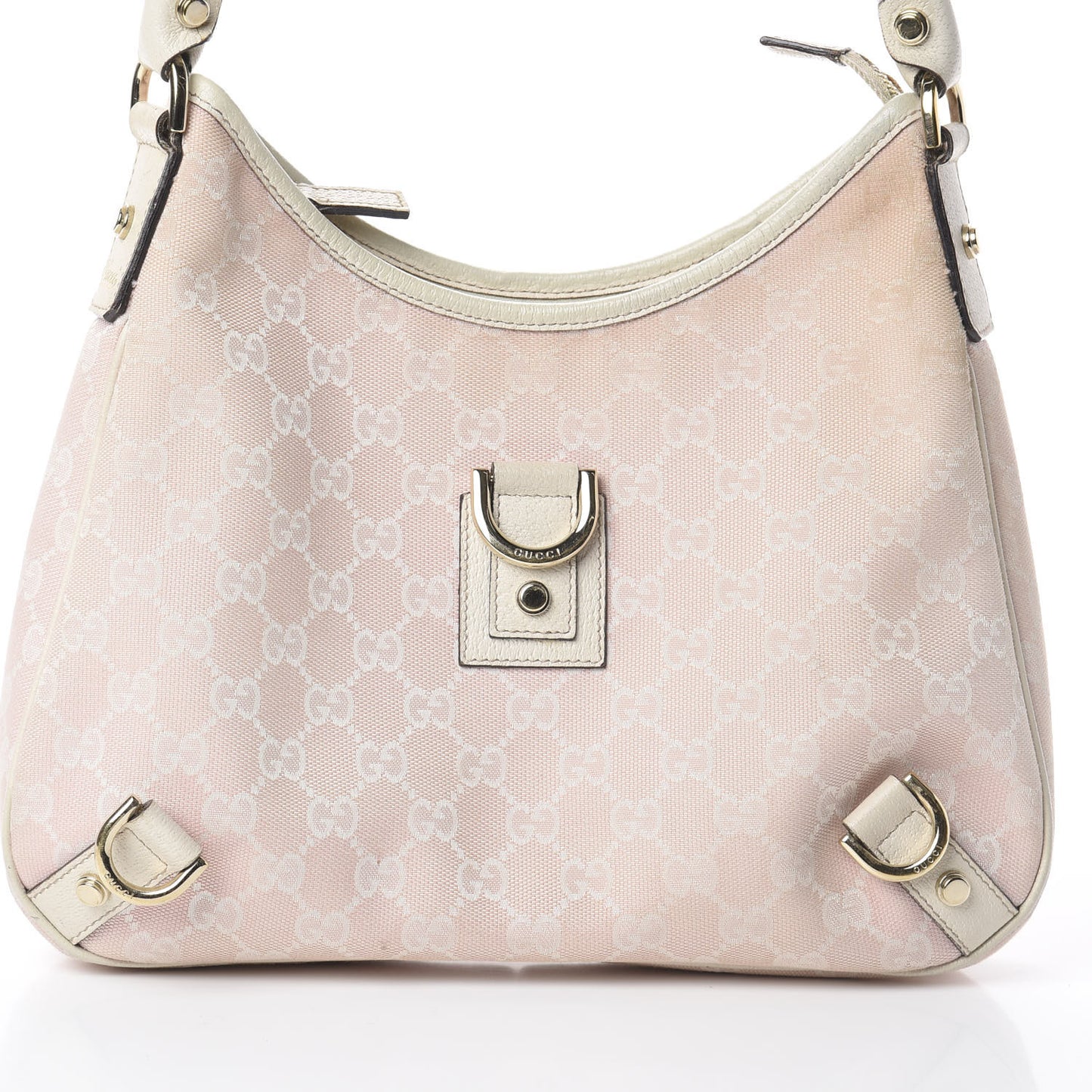 Monogram Medium Abbey D Ring Hobo Pink