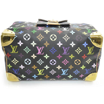 Louis Vuitton Monogram Multicolor Speedy 30 Black 4 of 9
