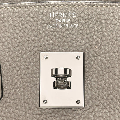 Hermes Togo Birkin 35 Gris Tourterelle 6 of 11