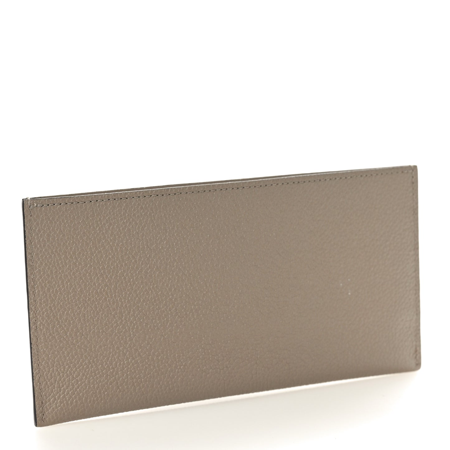Calfskin Felicie Chain Wallet Card Holder Insert Tourterelle