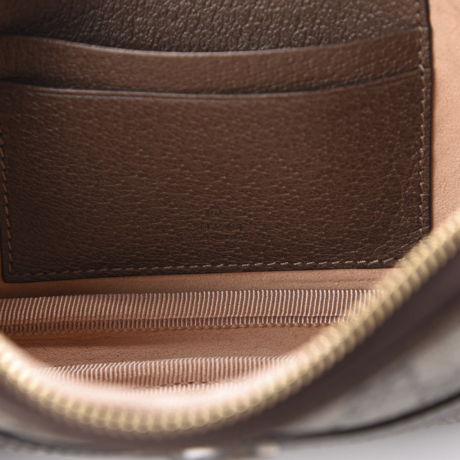 Gucci GG Supreme Monogram Web Mini Ophidia GG Bag Brown 6 of 9