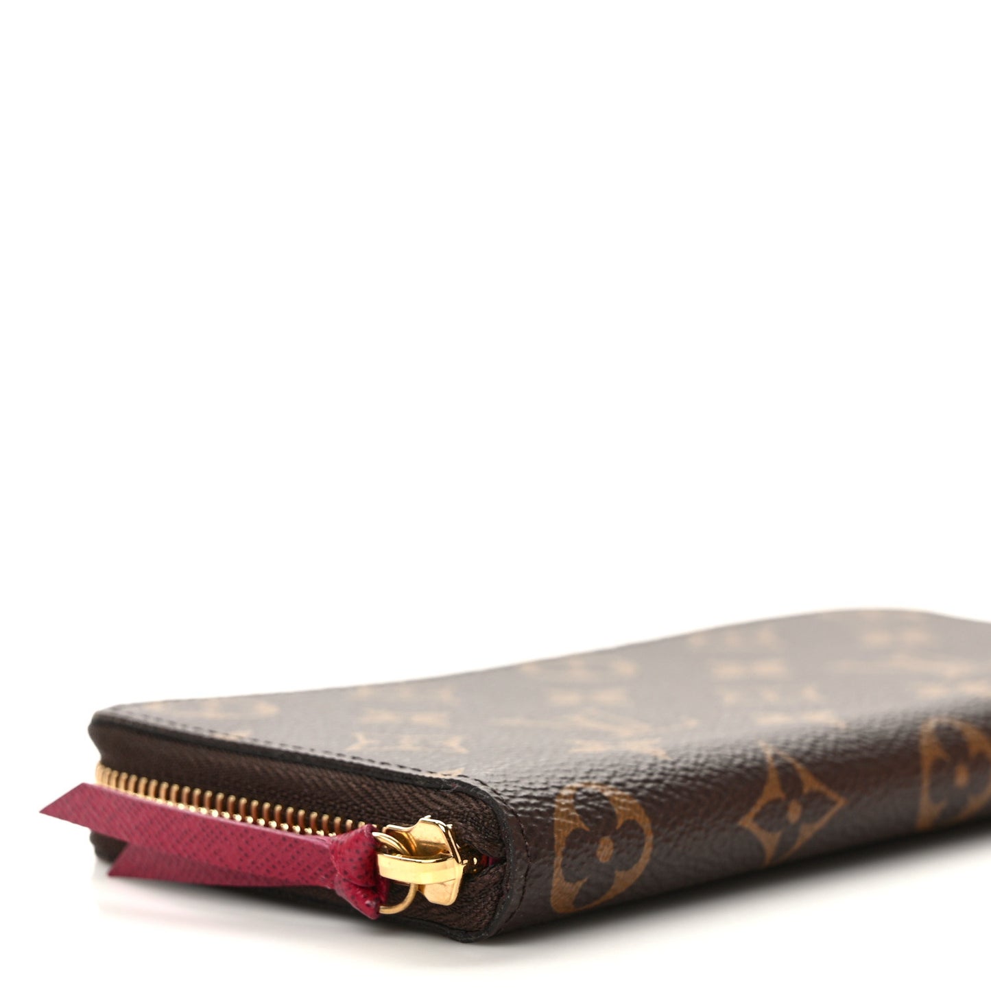 Monogram Clemence Wallet Fuchsia