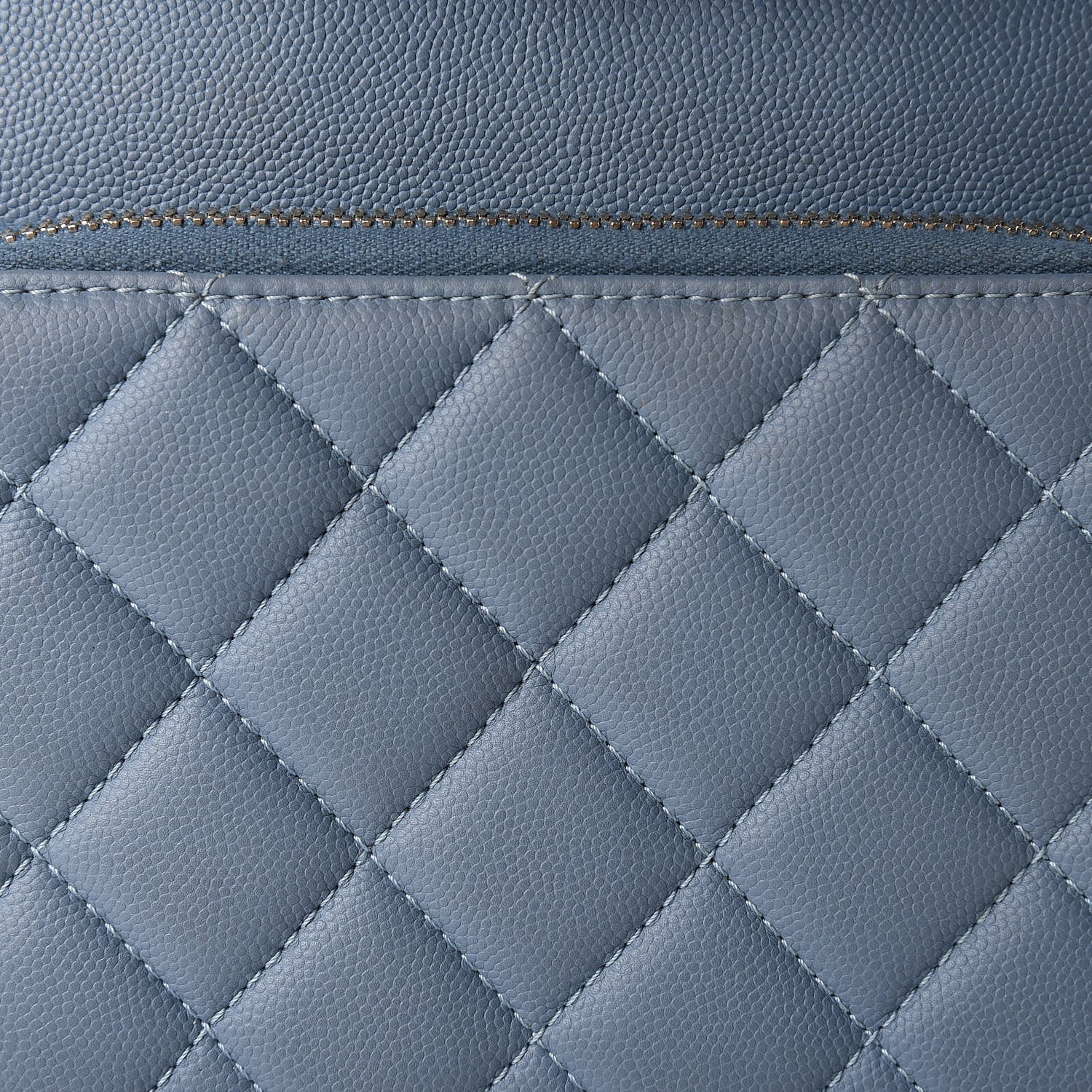 Chanel Caviar Quilted Business Affinity Backpack Light Blue 8 of 14