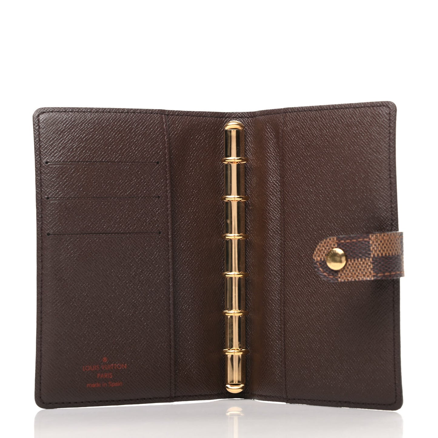 Damier Ebene Small Ring Agenda Cover