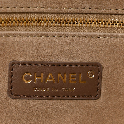 Chanel Calfskin Archetype Large Shopping Tote Light Brown 6 of 10