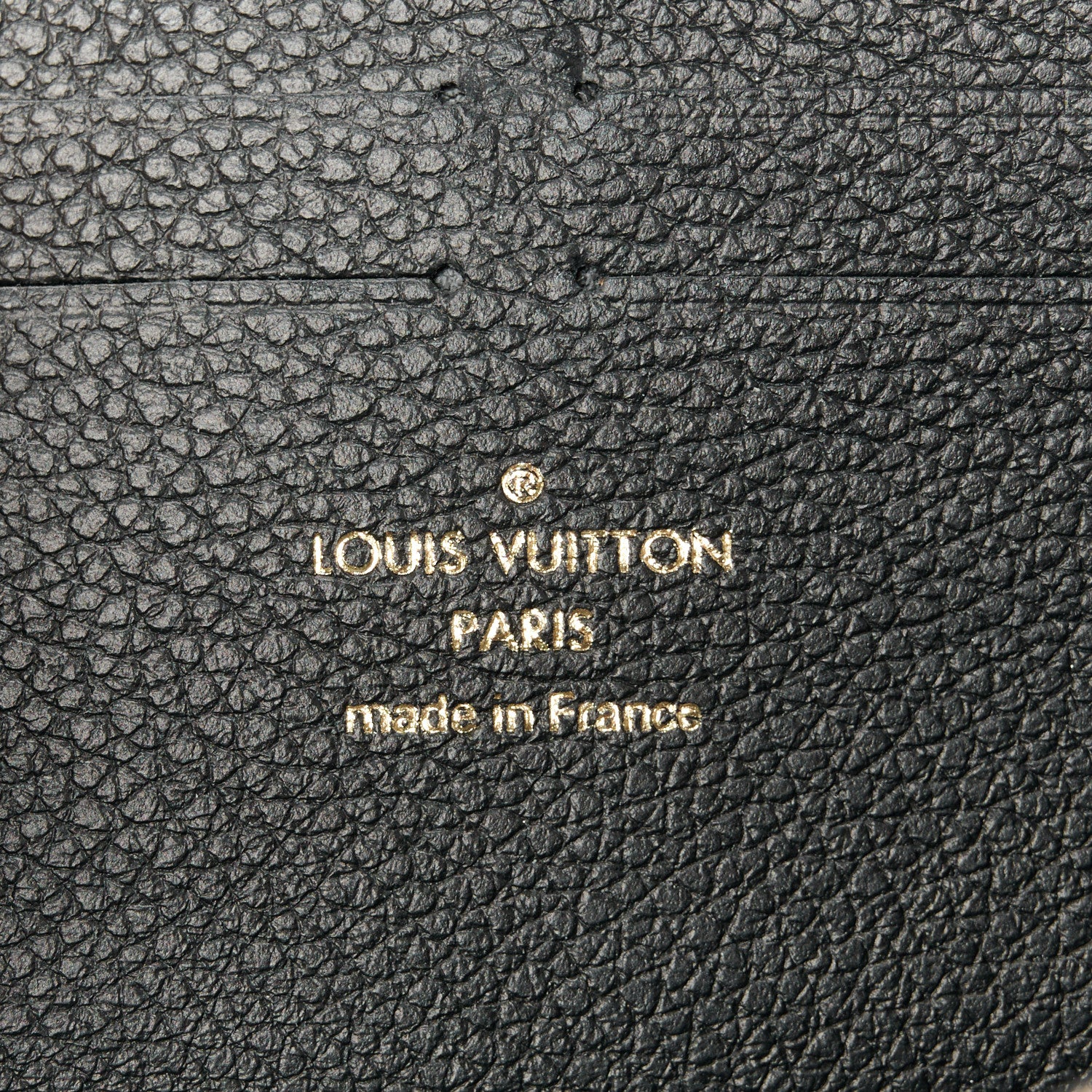 Louis Vuitton Empreinte Clemence Wallet Black 6 of 8