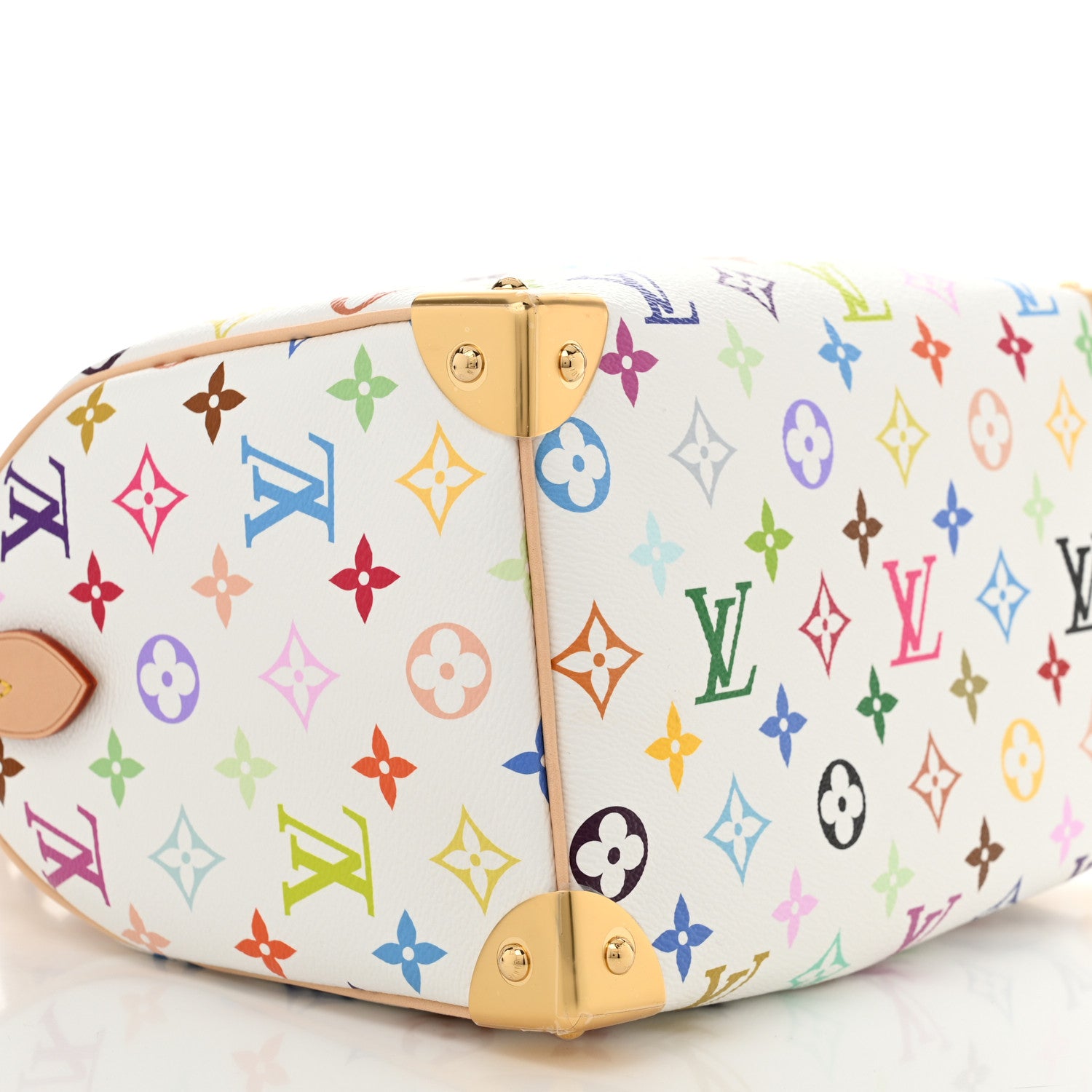 Louis Vuitton LV X TM Monogram Multicolor Speedy Bandouliere 25 White 8 of 10