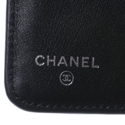 Chanel Patent Quilted Yen Wallet Black 7 of 8